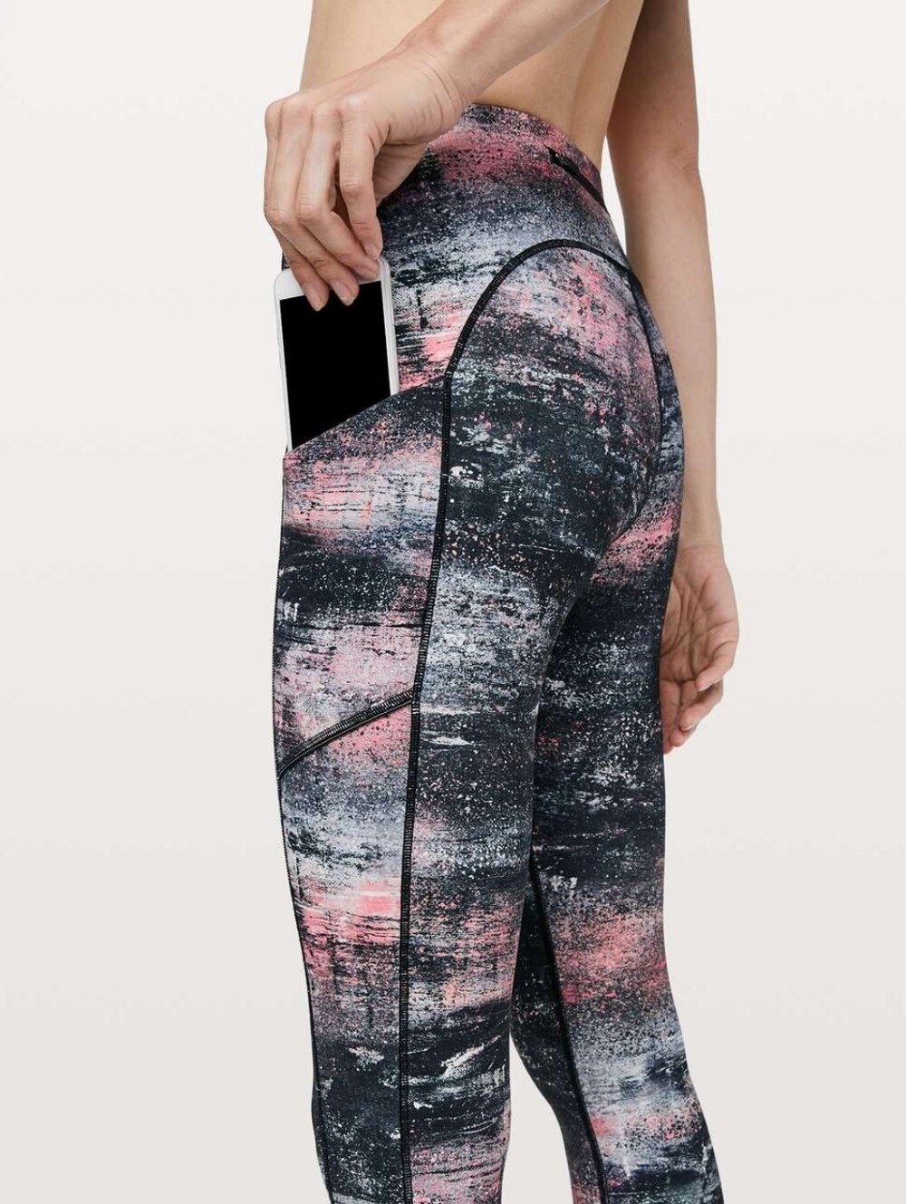 Lululemon Speed Up Tight-Azurite Poppy Coral Multi - Picture 4 of 16